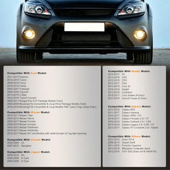 DOT Approved Fog Light for 2011–2014 Ford Explorer, 2008–2014 Ford Focus & 2006–2014 Ford Mustang, 1 Pair-3