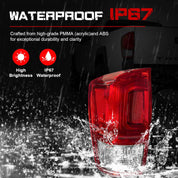 OKSIWA Tail Light Housing for 2016-2023 Toyota Tacoma, Driver Side Rear Tail Light Replacement - Left Tail Lamp