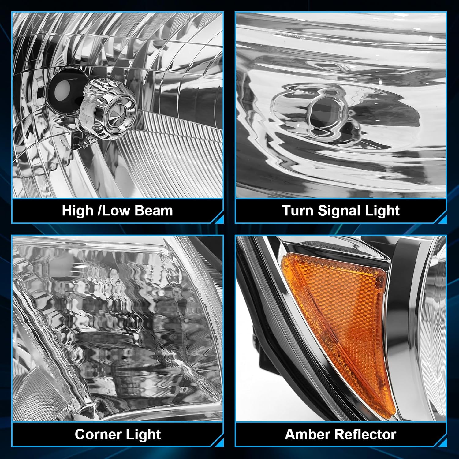 Headlight for 2012–2015 Toyota Tacoma-2