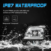 OKSIWA Clear Lens Led Fog Lights Compatible with 2019 2020 2021 2022 2023 Chevrolet Silverado 1500 2500HD 3500HD Upgrade and Modified 1 Pair Led Fog Lamp, Fog Light Assembly，Clear