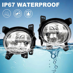 OKSIWA Fog Lights Assemblies Compatible With Fog Lights Compatible with 2010 2011 2012 Hyundai Santa Fe Front Bumper Fog Lamps Replacement with Wiring Harnes-6