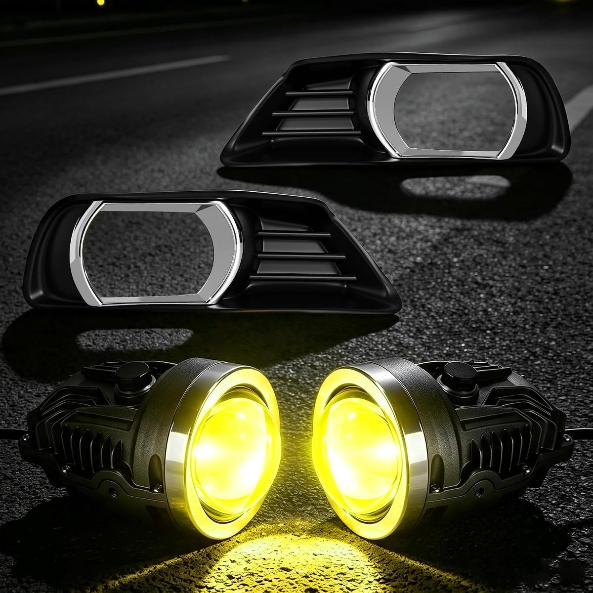 DOT Approved LED Fog Lights for 2007-2009 Toyota Camry-7