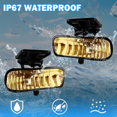 DOT Approved Halogen Fog Lights with Yellow Lens for 1999-2002 GMC Sierra & 2000-2006 GMC Yukon Plug & Play-8