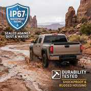 OKSIWA Upgrade Full LED Tail Lights for 2007-2013 Chevy Silverado 1500/2500HD/3500HD,Brighter & Safer, Smoke Lens Rear Lights, Easy Installation, Weather-Resistant