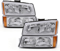 Headlight for 2003–2006 Chevy Silverado 1500HD / 2500HD / 3500 / Avalanche-7