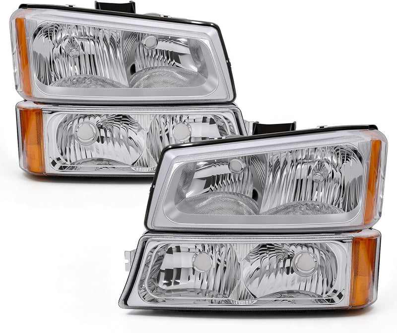 Headlight for 2003–2006 Chevy Silverado 1500HD / 2500HD / 3500 / Avalanche-7