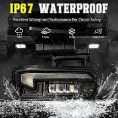 DOT Approved  LED Fog Light for 1999–2006 Chevy Silverado, Tahoe & Suburban, 1 Pair-5