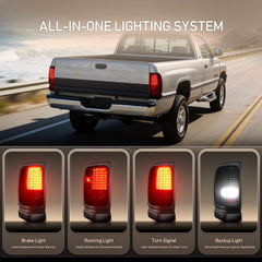 LED Tail Lights for 1994–2001 Dodge Ram 1500 & 1994–2002 Dodge Ram 2500 3500-2