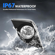 OKSIWA Fog Lights Assembly Compatible with 2014 2015 2016 Corolla/Altis CE ECO L LE, Bumper Driving Fog lamp Assembly Replacement (Halogen Fog Lights)