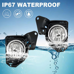 OKSIWA Fog Lights Compatible with 2014-2018 Toyota Hiace Bumper Driving Fog Lamps Assemblies with Switch and Wiring Harness-6