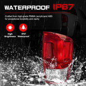 OKSIWA Tail Light Housing for 2016-2023 Toyota Tacoma,Passenger Side Rear Tail light Replacement - Right Tail Lamp