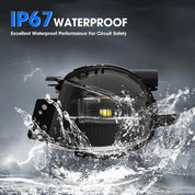 OKSIWA LED Fog Lights Assembly for BMW 3 Series 2006-2008 (323i /325i / 325xi / 328i / 328xi / 330i / 330xi / 335i / 335xi Sedan E90 / Wagon E91) Front Driving Fog Lamp Clear Lens -1 Pair