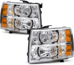 Headlight for 2007–2013 Chevy Silverado 1500 & 2007–2014 Silverado 2500HD / 3500HD-7