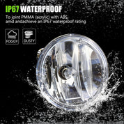 OKSIWA Fog Lights Compatible with 07-13 Chevy Avalanche 07-14 Suburban Tahoe GMC Yukon/XL 14 Sierra 1500/15 2500HD/15 3500 HD, Driving Fog Lights Assembly, Upgrade and Modified 1 Pair Fog Lamps