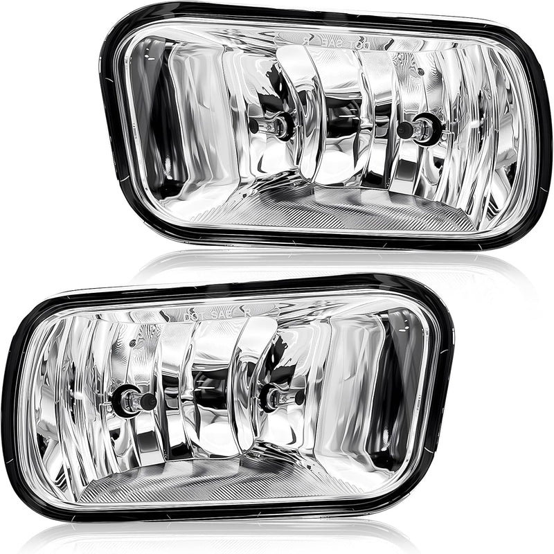 OKSIWA Fog Light fit for 2013 2014 2015 2016 2017 2018 Dodge Ram 1500 Pickup 2019 2020 2021 RAM 1500 Classic(Not Fit for Rebel Model), A Pair Of Fog Lamps With 9006 12V 35W Halogen Bulbs-1