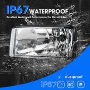 OKSIWA Halogen Fog Lights for 2007-2015 Chevy Silverado, Suburban, Tahoe, 2007-2013 Avalanche, Pick Up Truck Fog Lamp Replacement with Fog Wiring Harness Switch