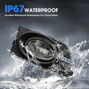 OKSIWA LED Fog Lights fit for 2001-2002 Honda Accord 4DR Sedan, Front Driving Fog Lamps Assembly Replacement Kit, Clear Lens（1 Pair）