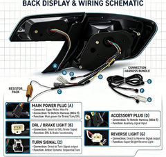 Animated Sequential LED Tail Lights for 2012-2014 Toyota Camry XV50 OEM Style Plug & Play 1 Pair-4