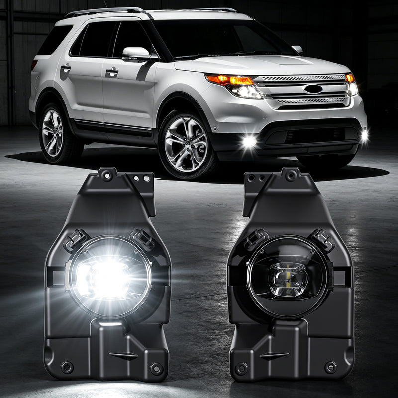 DOT Approved LED Fog Light for 2011–2015 Ford Explorer, 1 Pair-1
