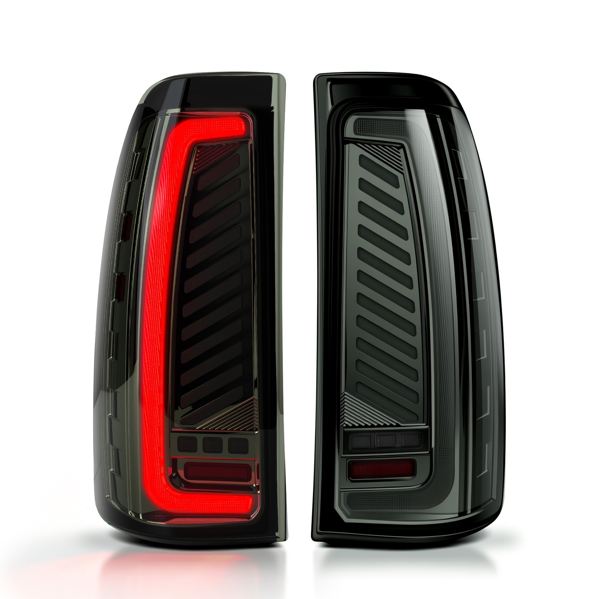 Animated Sequential Smoked LED Tail Lights for 2003-2006 Chevy Silverado Plug & Play-7