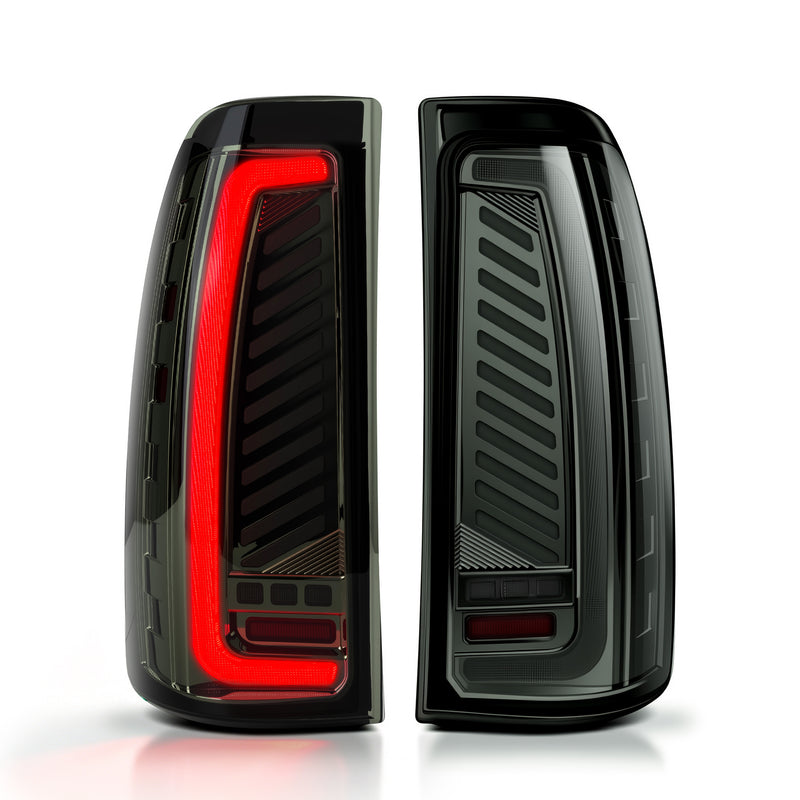 Animated Sequential Smoked LED Tail Lights for 2003-2006 Chevy Silverado Plug & Play-7