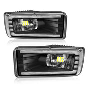 Oksiwa LED Fog Lights Assembly for Chevy Silverado, Chevy Avalanche,Tahoe, Suburban