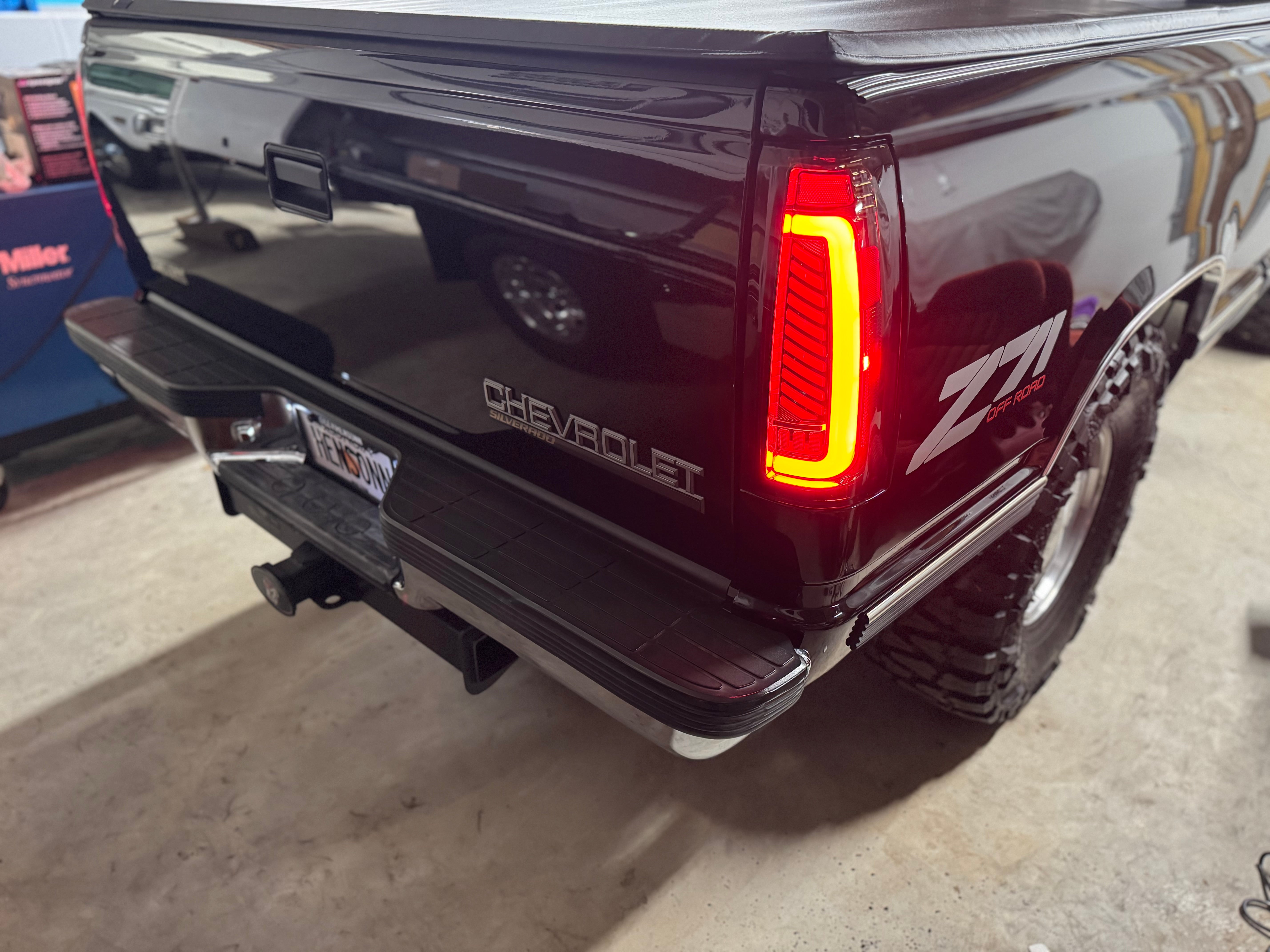 Animated Sequential Smoked LED Tail Lights for 1988-1998 Chevy GMC C/K Sierra, 92-99 Suburban Yukon, 95-99 Tahoe,Blazer,Cadillac Escalade Plug & Play-10