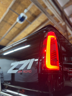Animated Sequential Smoked LED Tail Lights for 1988-1998 Chevy GMC C/K Sierra, 92-99 Suburban Yukon, 95-99 Tahoe,Blazer,Cadillac Escalade Plug & Play-8
