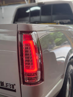 LED Tail Lights with Clear Lens for 1988-1998 Chevy GMC C/K Sierra, 92-99 Suburban Yukon, 95-99 Tahoe,Blazer,Cadillac Escalade Plug & Play-10