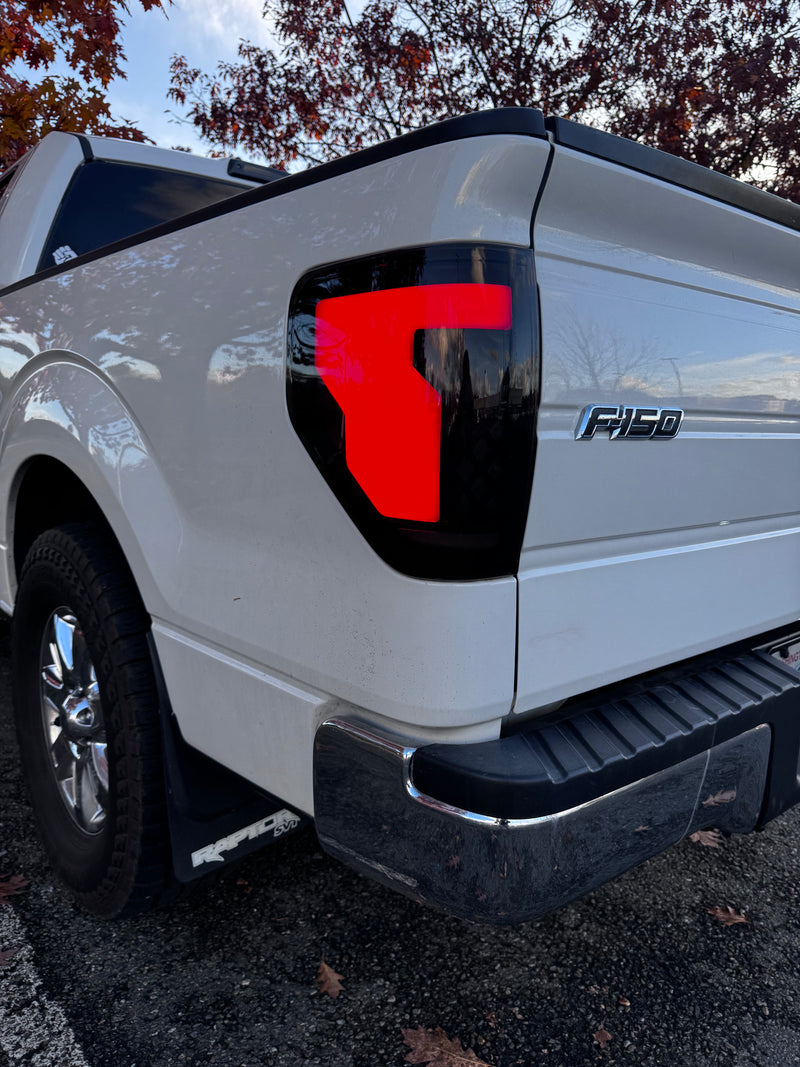 OKSIWA Sequential Full Led tail lights Compatible with 2009 2010 2011 2012 2013 2014 Ford F150 Starting Animated, Dynamic Turn Signal,Brake Light, Reverse Light Rear Light Assembly Smoked-8