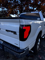 OKSIWA Sequential Full Led tail lights Compatible with 2009 2010 2011 2012 2013 2014 Ford F150 Starting Animated, Dynamic Turn Signal,Brake Light, Reverse Light Rear Light Assembly Smoked