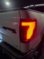 OKSIWA Sequential Full Led tail lights Compatible with 2009 2010 2011 2012 2013 2014 Ford F150 Starting Animated, Dynamic Turn Signal,Brake Light, Reverse Light Rear Light Assembly Smoked