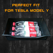 For 2020 2021 2022 2023 Tesla Model Y Flocking Under Seat Storage Box Organizer