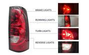 Right Tail Light Rear Lamp For 2003-2006 Chevy Silverado 1500 2500 3500 HD Red