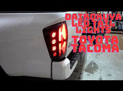 Oksiwa Tail Lights for 2016-2023 Toyota Tacoma with Smoked Lenses