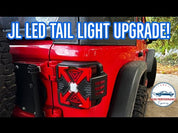 Oksiwa Tail Lights For 2019-2023 Jeep Wrangler JL with Clear/Smoked Lens