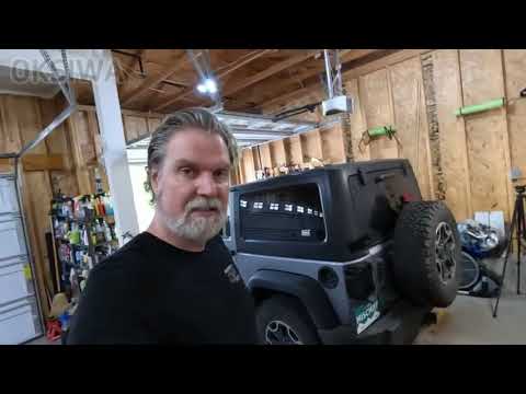 LED Tail Lights with Start-Up Animation for 2007-2018 Jeep Wrangler JK JKU Smoked Lens Plug & Play-2