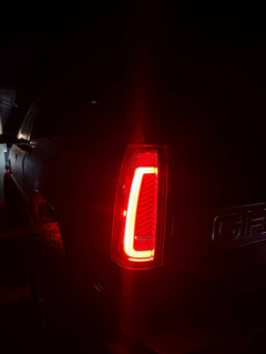 Animated Sequential Transparent-Housing LED Tail Lights for 1988-1998 Chevy GMC C/K Sierra, 92-99 Suburban Yukon, 95-99 Tahoe,Blazer,Cadillac Escalade Plug & Play-8